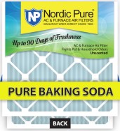odor fighting pure baking soda air filter
